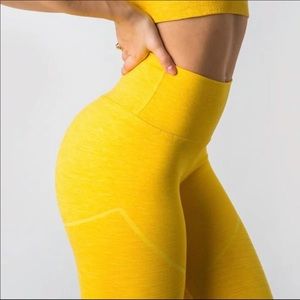 Medium yellow r6 alphalete legging
